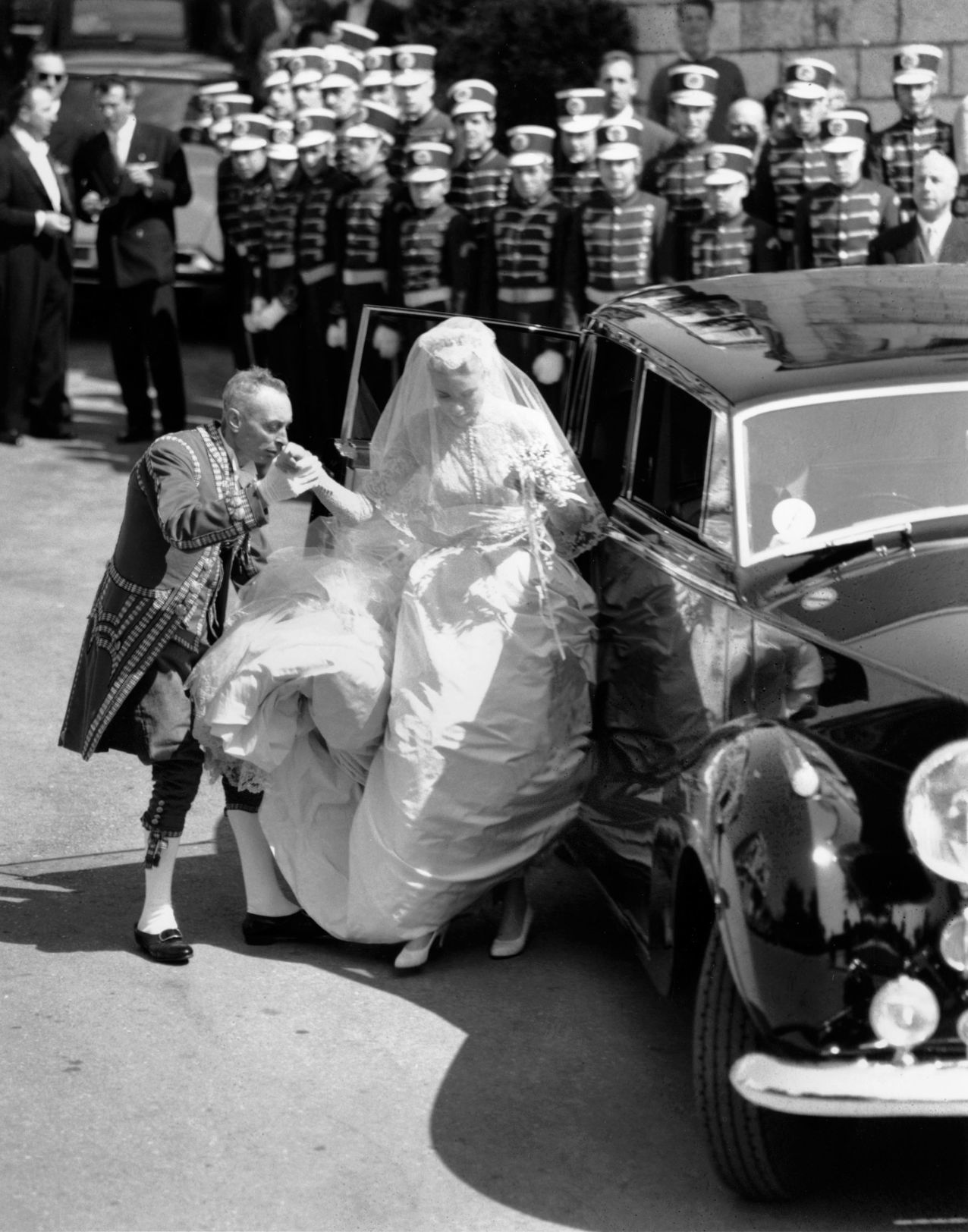 1956: Prince Rainier and Grace Kelly